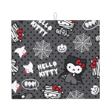Hello Kitty diskmatta 45x40 cm absorberande mikrofiber