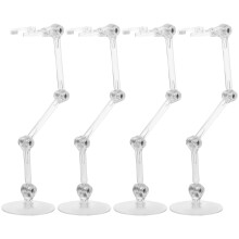 Seasamh Figiúr Gníomhaíochta Xing4pcs Tionól Raic Taispeána Figiúr Gníomhaíochta Bonn Sealbhóir Taispeána Figiúr Gníomhaíochta