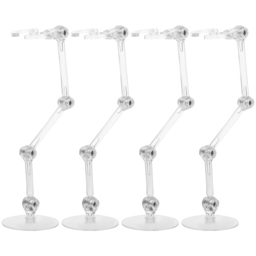 Xing4pcs Actionfigurställ Actionfigurställmontering Actionfigurhållare Bas