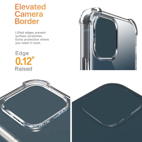Welling TPU Phone Case for iPhone 12 Series with Raised 2