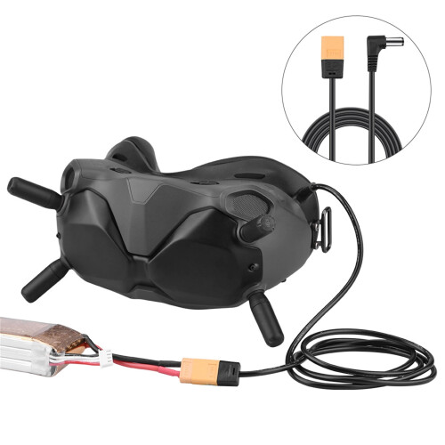 XT60Plug strømforsyningskabel til FPV-briller, Smart Home-tilbehør