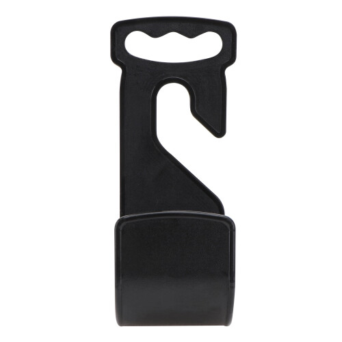 Slanghouder, uitschuifbare slangorganizer, tuinslanghanger (zwart)