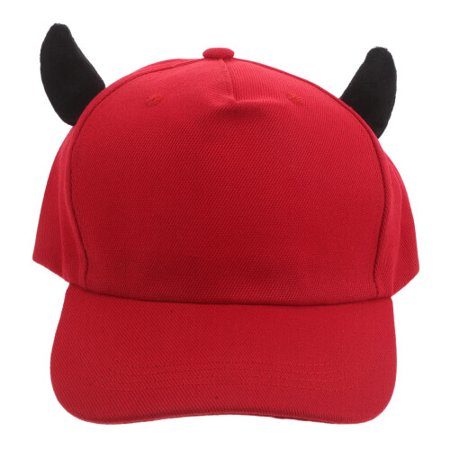 1Casquette Baseball Cornes Polyester Unisexe Été Sport