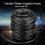 PVC-irrigatieslang, 20 m, zwart, 4 mm binnendiameter. 2