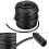 PVC-irrigatieslang, 20 m, zwart, 4 mm binnendiameter. 3