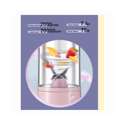 Φορητό μπλέντερ Μίνι μπλέντερ για smoothies και μιλκσέικ Ταξιδιωτικός αποχυμωτής 1
