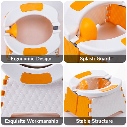 Foldable Toilet Seat for Kids Travel 1