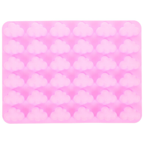 Pink Silicone Cloud Chocolate Mold 1