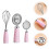 Eiertrenner mit langem Griff, Edelstahl, 2er-Pack 3