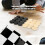 Wooden Board Draughts 24 Pieces 4