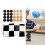 Wooden Board Draughts 24 Pieces 8