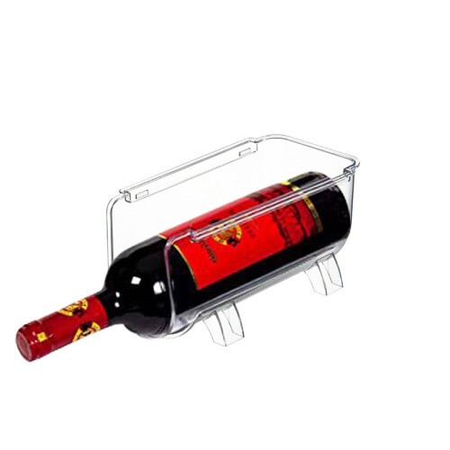 Stackable Plastic Wine Rack for Kitchen Storage 1