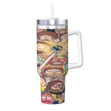 Gobelet Rick et Morty en acier inoxydable 1,2 L