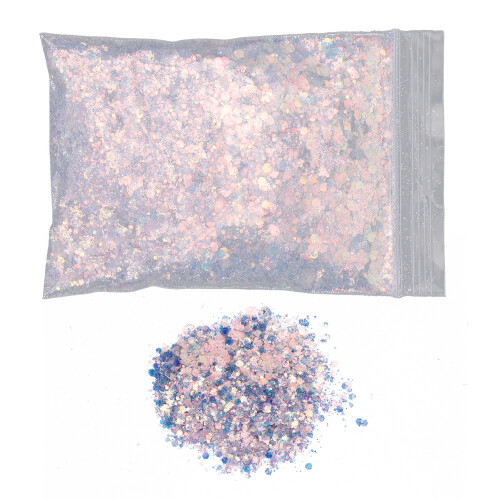 Nail Art Glitter Flakes 50g Mix 2