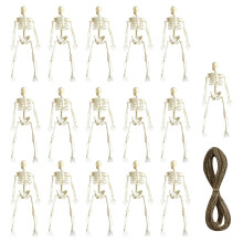 Figurine schelet articulabile de 15 cm, 16 buc.