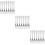 27Pièces Petites Argentées Pour Fête 1