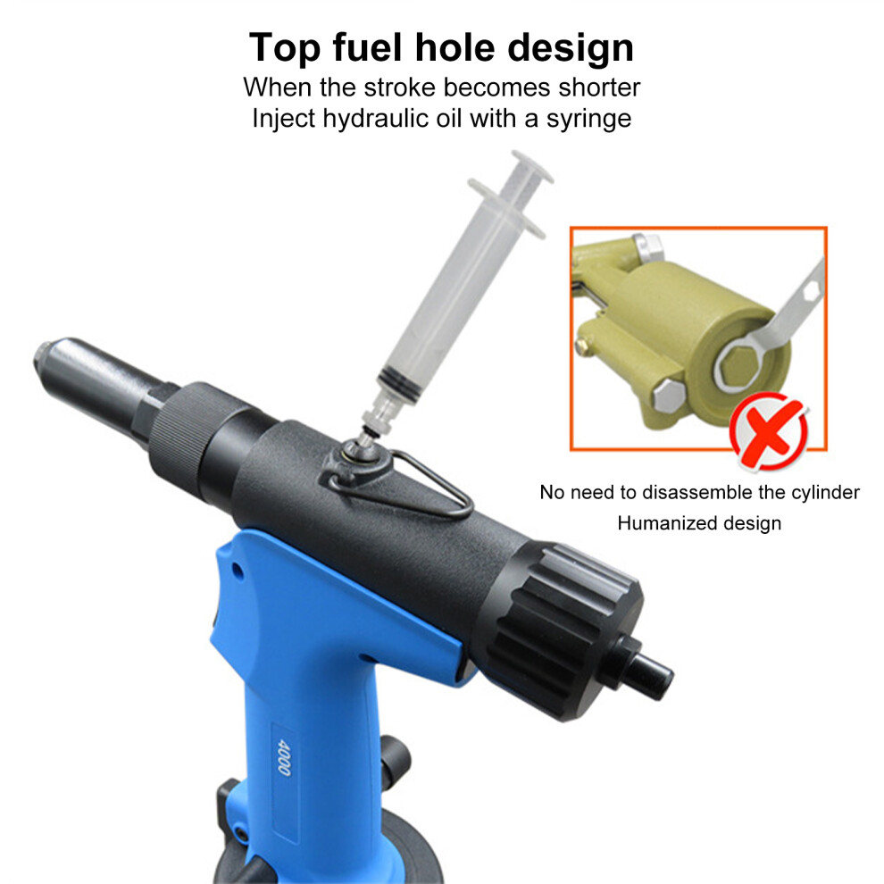 Professional Pneumatic Rivet Gun Alloy Steel