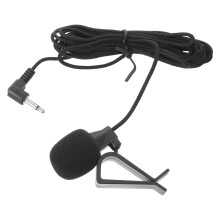 Wired Car Microphone with Aux Plug Noise Cancelling Mic and Clip