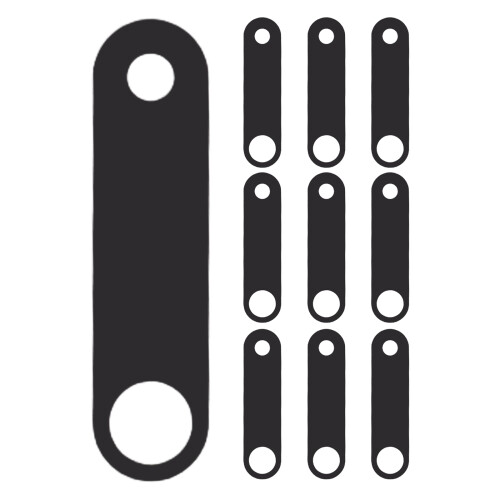 10Pcs Reusable Rubber Lighter Seals Insert Bottom Anti-Evaporation Pad