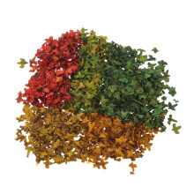 5Pcs Assorted Resin Model Leaves for Dollhouse Fairy Garden Decoration