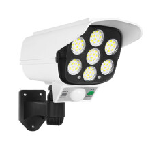 Caméra factice WNEXOPE avec détecteur de mouvement solaire et LED