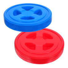 2Pcs Leak Proof Plastic Bucket Covers for 5 Gallon Storage Containers
