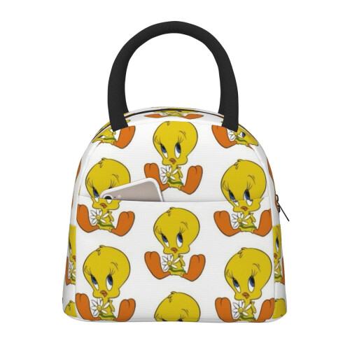 Tweetybird insulated lunch bag with front pocket 1 pack