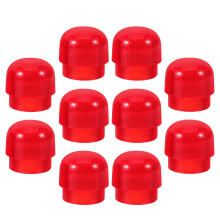 10St Plastic Alarmlicht Behuizing Rood Voor Nood En Veiligheid