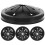 4Pcs Removable Sink Splash Guard Plastic Cover for Garbage Disposal 1