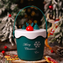 Coffret cadeau de pommes de Noël, emballage festif