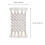 Sottobicchiere in cotone intrecciato con nappe – Beige 2