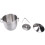 Cubitera de acero inoxidable de doble pared de 3 litros 1