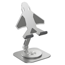 Opvouwbare luie aluminium telefoonhouder met 360 graden rotatie
