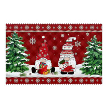 Weihnachtsmann-Fußmatte, rutschfest, 1 Stück