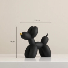Nordic resin balloon dog statue for room decoration