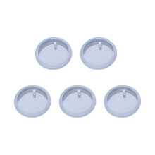 5PCS Flexible Silicone Charm Mould Set Ideal for Handmade-4