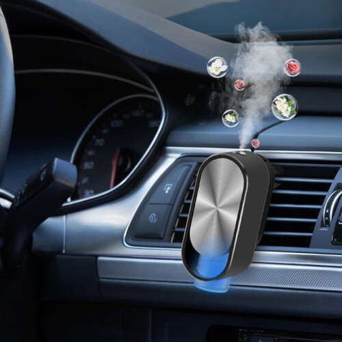 Deodorante intelligente per auto, diffusore di aromi automatico per interni auto, elegante e compatto 1