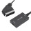 Μετατροπέας HDMI σε SCART με ανάλυση 1080P και 720P, περιλαμβάνει καλώδιο, μαύρο χρώμα 2