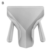 Plastic chip scoop shovel for popcorn and snacks, hygienic,