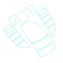14Pcs Central Control Media Button Mouse Screen TPU Protector Film for C E GLC W213 W205 X253 2015-2019