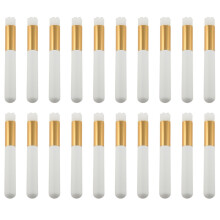Lot de 14 brosses nettoyantes pour cils (14 brosses blanches)