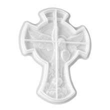Moule Croix Silicone - Décoration Religieuse DIY Résine