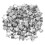 100Pcs Silver Stainless Steel Outdoor Gutter Clips for String Lights 1