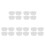 20Pcs White Water Jug Caps Plastic Replacement Lid for Leakproof Seal 1