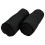 Σετ μαξιλαριών Microsuede Bolster των 2, 50 x 10 εκατοστά, μαύρο 1