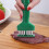 Stainless Steel Meat Tenderizer Green Plastic Handle 1pc 5