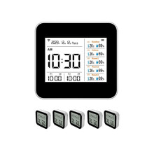 13-in-1 Tuya WLAN-Thermometer/Hygrometer für den Innenbereich – Präzise Temperatur- und Feuchtigkeit