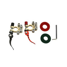 12V/24V Autobatterie-Anschlussklemmen mit Schnellverschluss und Absperrventilen für Boote, Rennfahrz