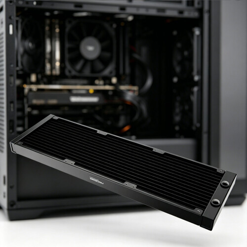 Strong Aluminum Liquid Cooling System For 14cm Computer 1