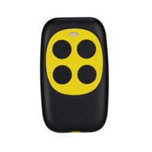 Duplicateur de télécommande de garage multifréquence 280-868 MHz, télécommande sans fil multifréquence, ouvre-porte universel, jaune